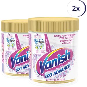 Vanish Oxi Advance Multi Power Crystal White Powder 470 gr x2