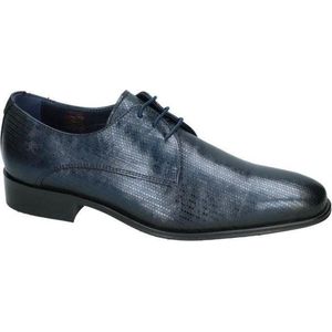Fluchos -Heren -  blauw donker - geklede lage schoenen - maat 44