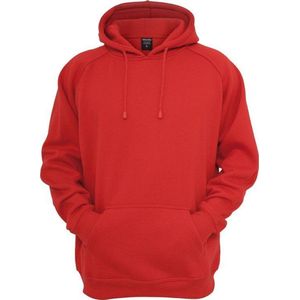 Heren hoodie extra dik en zacht Blank Hoody rood