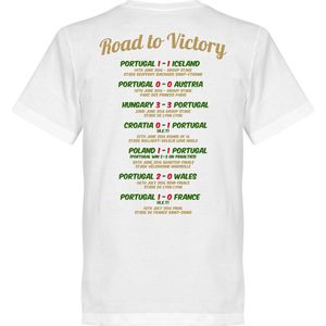Portugal EURO 2016 Road To Victory T-Shirt - 5XL