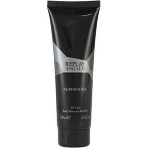 Replay Shower Gel 100ml Tube For Men Stone Supernova