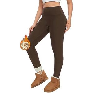 Thermische Leggings voor Dames met Fleece Voering - Ideaal voor Outdoor en Sport