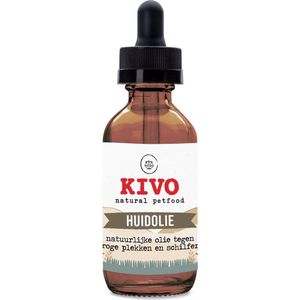 Kivo Petfood Huidolie voor honden 50 ml - Tegen droge huid en schilfers