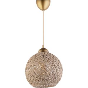 Asir - Kroonluchter - Bruin wit - 24 x 55 x 24