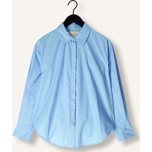 Copenhagen Muse Cmpoplin-shirt Blouses Dames - Blauw - Maat XS/S