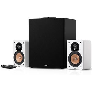 Teufel - ULTIMA 20 CONCEPT Power Edition - 2.1 Set - Wit - Geïntegreerde AV-ontvanger