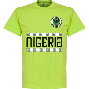 Nigeria Team T-Shirt - Licht Groen - L
