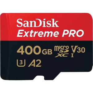 SanDisk MicroSDXC Extreme PRO 400GB - 200/140 MB/s - A2 - V3