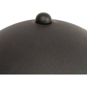 Lindby - Tafellamp - 1licht - Ijzer, rotan - H: 39 cm - E14 - zwart, natuurlijk rotan