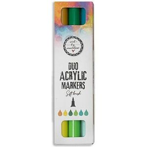 Studio Light Duo acrylic markers Greens Essentials nr.28