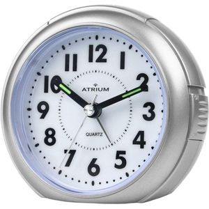 Analoge kwarts wekker met licht - Grote cijfers, geluidsarm en sluimerfunctie