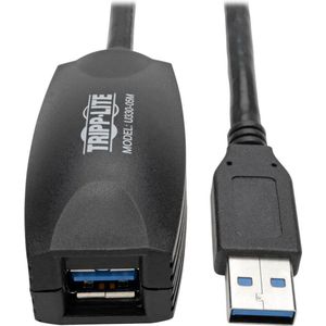 Tripp Lite USB 3.0, A/A, 16-ft 4.88m USB A USB A Zwart