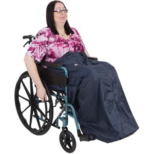 fleece gevoerde, waterdichte en comfortabele rolstoeldeken / rolstoeldeken