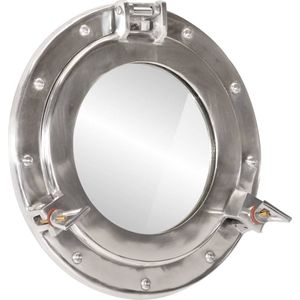 vidaXL-Wandspiegel-patrijspoort-Ø30-cm aluminium-en-glas