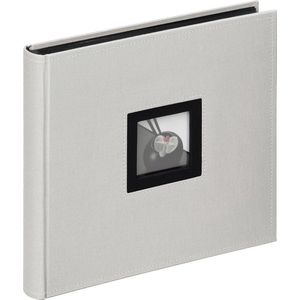 Walther Design FA-209-D Black & White - Fotoalbum - 27 x 26 cm - Grijs - 50 pagina's