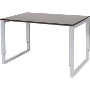 Verstelbaar Bureau - Domino Plus 120x80 logan - alu frame