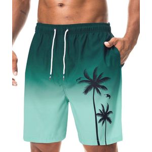 Heren Zwemshorts met Sneldrogend Mesh Voering en Zip Zakken