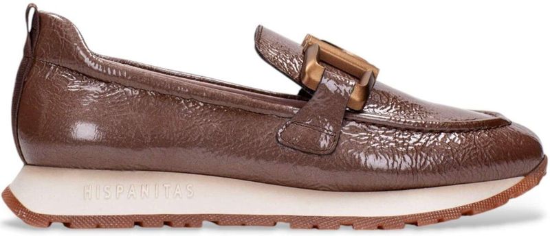 Hispanitas - Kansas Rock - Leren Loafers - Bruin - Casual