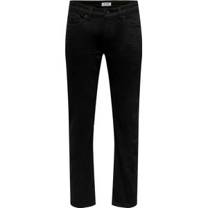 Only & Sons Jeans Onsweft Reg Black  2956 Jeans Noos 22022956 Black Denim Mannen Maat - W28 X L30