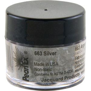 Jacquard Pearl Ex Pigment Zilver 3 gr