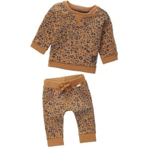 Noppies Unisex broekje + truitje animalprint maat 56