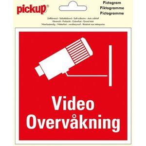 Pickup Pictogram 15x15 - VIDEO OVERVÅKNING