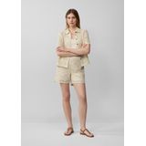 s.Oliver - Gehaakte Shorts - Relaxed-fit - Korte Broeken