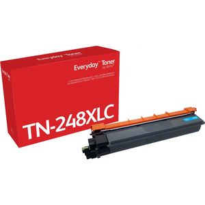 Everyday Cyaan Toner compatibel met Brother TN248XLC, High capacity