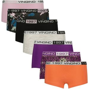 Vingino - G-WO25-5 - Kinder Onderbroek - Deep Black - 7 Pack