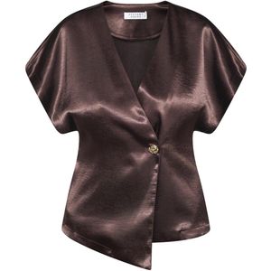 SisterS Point top donkerbruin