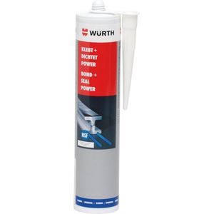 Wurth - Constructielijm, bond and seal power nsf - kleeft + dicht power constructielijm inhoud 300 ml