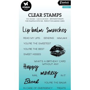 Clear stamps Lip balm - Essentials nr. 820