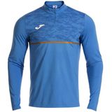 Joma Record Iii Sweatshirt Met Halve Rits Blauw XL Man