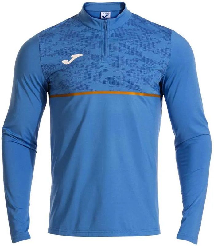Joma Record Iii Sweatshirt Met Halve Rits Blauw XL Man
