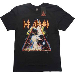 Def Leppard - Hysteria Heren T-shirt - XL - Zwart