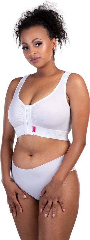 PI - Extra XS - Postoperatieve Beha - Zwart - Met Voorsluiting