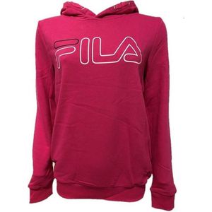 Fila Sweathoody William Junior Meisjes Roze - Maat 140