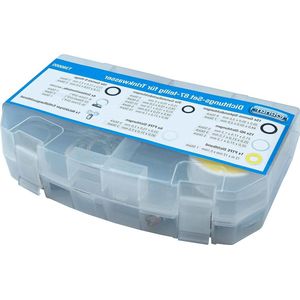 87-delige afdichtingsset - rubberen afdichtingen, afdichtingsringen & O-ringen - voor sanitaire ruimtes - drinkwater geschikt