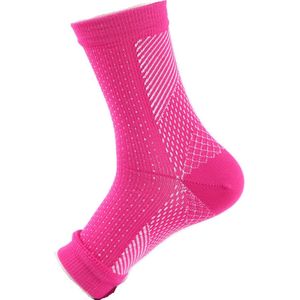 Sokken - 4 paar - S/M - Sokken - Sportcompressiesokken voor hardlopen - Zweetafvoerend, ademend, slijtvast - Elastische hielsokken - Compressiesokken voor mannen en vrouwen - Geschikt voor alle seizoenen