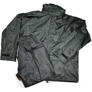 KL regenpak zwart maat XL
