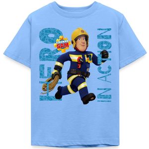 Brandweerman Sam™ Held In Actie Cool Ontwerp T-Shirt Kinderen