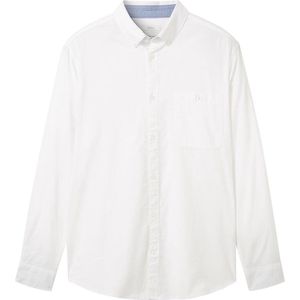 Tom Tailor Overhemd Oxford Overhemd 1040117xx10 20000 Mannen Maat - XXL