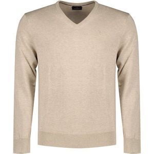 Hackett Hm703083 V-hals Sweater Beige XL Man
