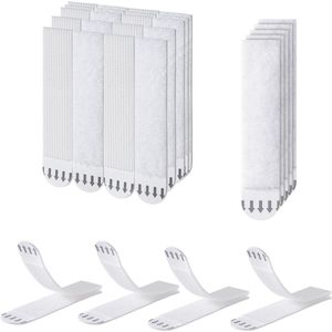 30 Pieces Poster Strips Residual Mounting Strips Adhesive Tape for Posters Power Strips Frame Mirror 100 x 20 - Pack of 15