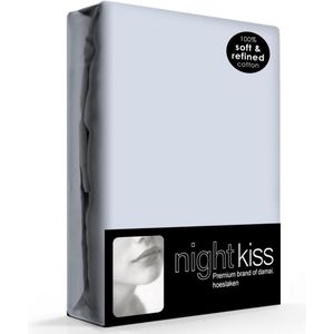 Damai Hoeslaken Azure (Katoen)-180 x 200 cm