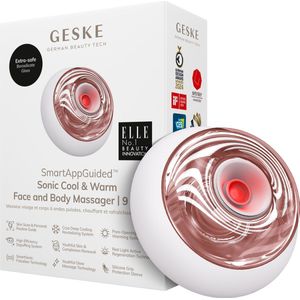 GESKE - SmartAppGuided Sonic Cool & Warm - Massageapparaat - 9 in 1 - Gezicht & Lichaam