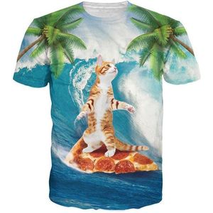 Pizza kat surfer Maat M