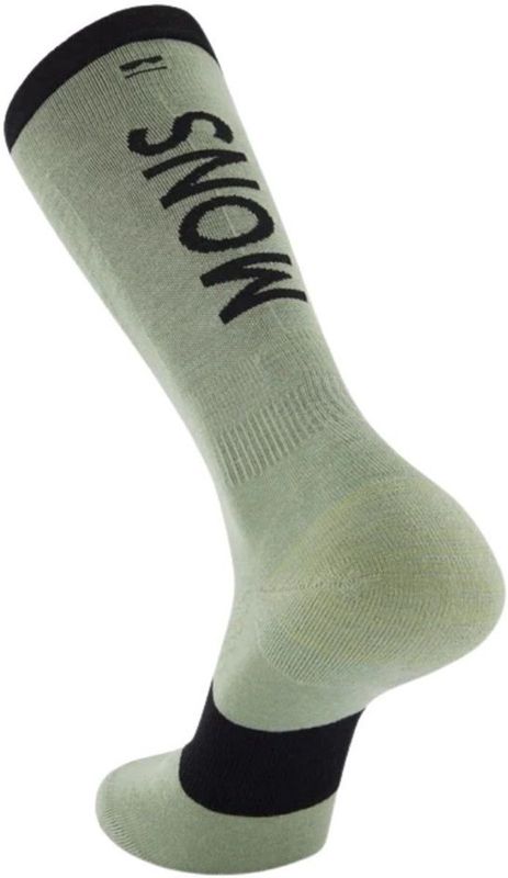 Mons Royale - Atlas Merino Snow Sock - Skisokken - Olijfgroen