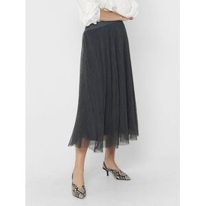 Only - ONLLAVINA SKIRT - Maxirok - Asfalt - Kuitlengte
