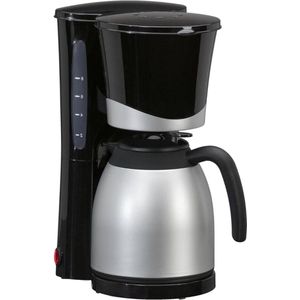 ApexArte® Koffiezetapparaat met Thermoskan - Koffiemachines - Zwart en Grijs